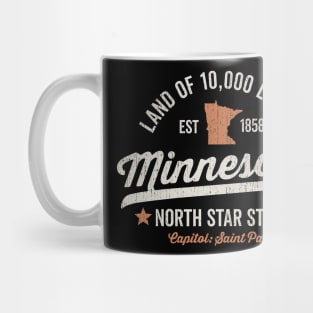 Minnesota Land of 10,000 Lakes Mug